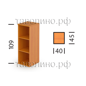 Эрго Ш43-04 | Шкаф (стеллаж) 40х45х109