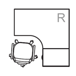 Угловой стол Фанта КМП-014