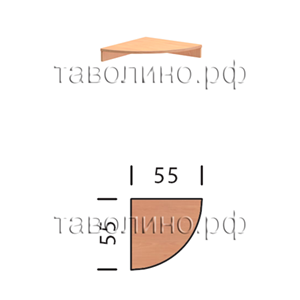 Имаго (Imago) | Подставка под монитор 55х55х10 (белый, клён, французский орех, ясень шимо, венге)